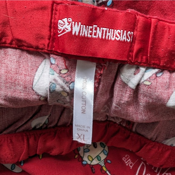Christmas PJs size XL Red Wine - Picture 8 of 14